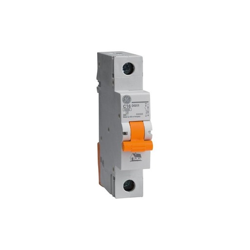 [0023.110 ] 690554   قاطع G.E  1*10A   برتقالي DG61 ## 