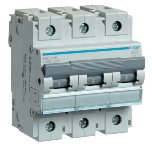 [004.3100] HLF390   قاطع  HAGER  3*100A 