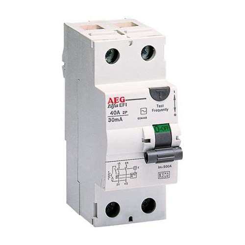 [0020.240] 604943  ارث ليكج G.E 2*40A 30MA سكني AEG## 