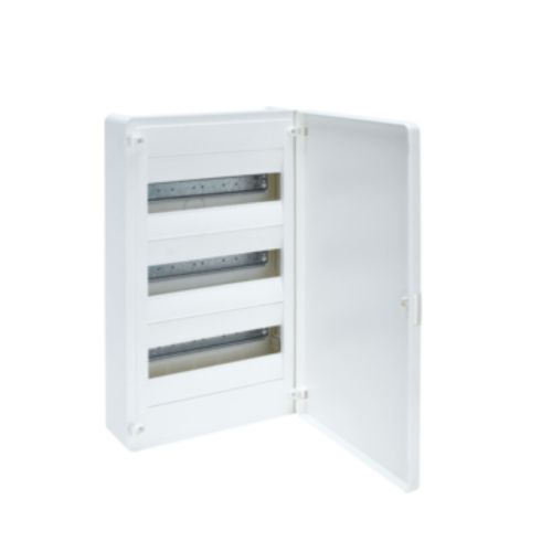 [00041210] VS112P    لوحة / 12  HAGER خارجي ابيض   ## 