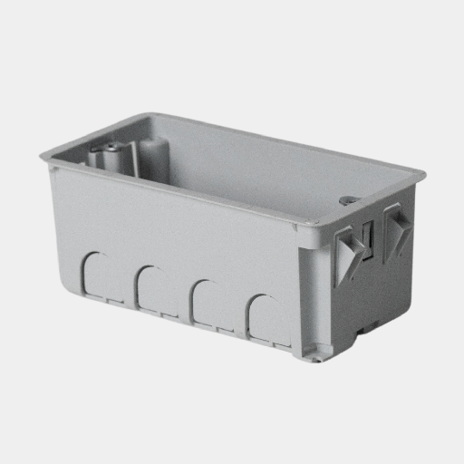 [01720412] 9020.1علبة/ 4 حائط جبص ايالا باتنت كلبسات بلاستك## 