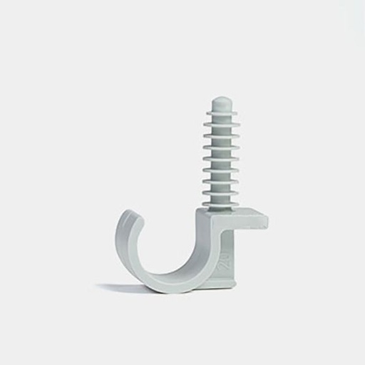 [000003.4] 9801   مربط مررون 20 ملم مفرد بلاستك ## 