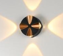 [08350445] 8350445 اب داون اسود+ذهبي مثلثاتSEPSAN IP65 3K4W## 