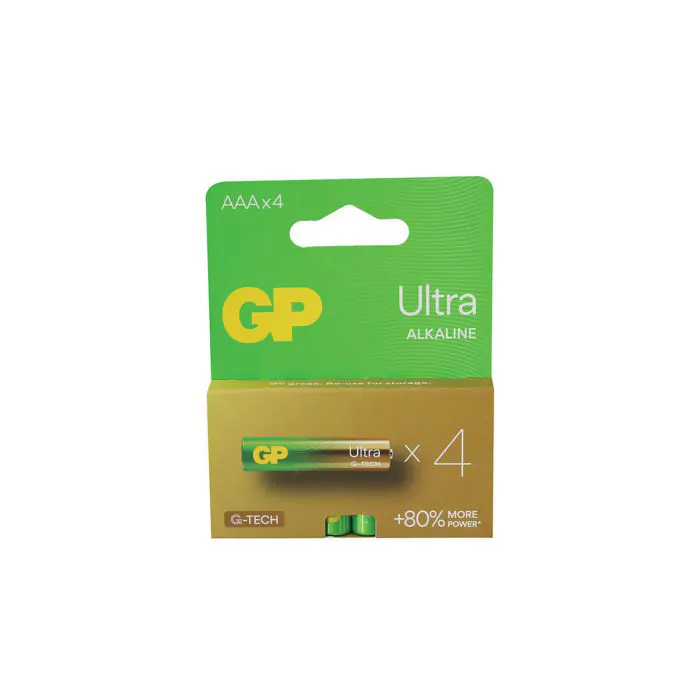 [0051.111] GSPCA24U001بطارية قلم رفيع/4 ALKALINE AAA LR3 GP## 