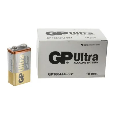 [000051.9] GSPVA9VAU000   بطارية 9  GP ALKALINE  9V ## 