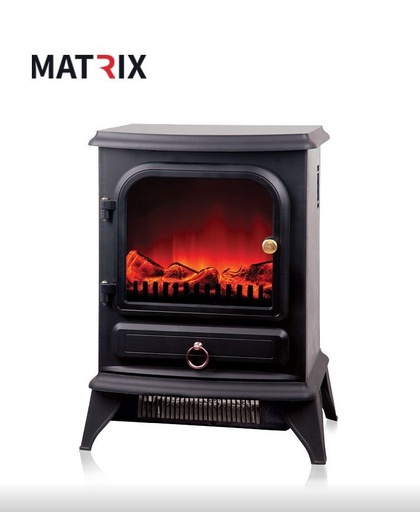 [078.1800] MX-FP-FLM-BK صوبة شكل صوة الحطب 1800واط MATRIX## 